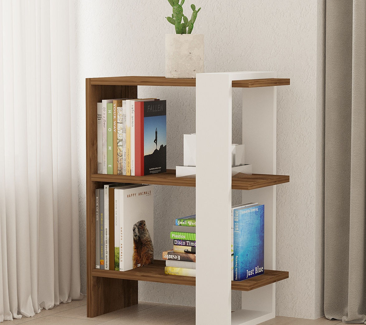 Gaye - Walnut, White