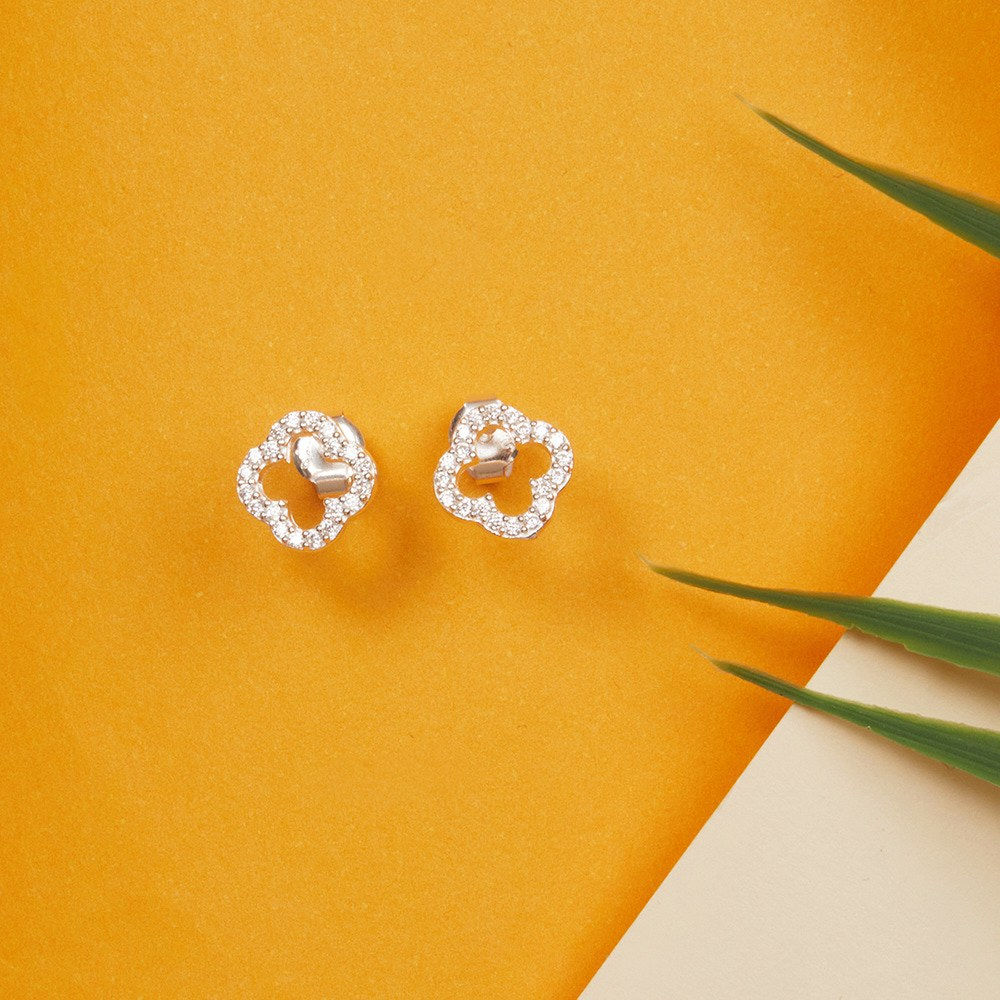 LustraVibe Sterling Silver Bliss Studs