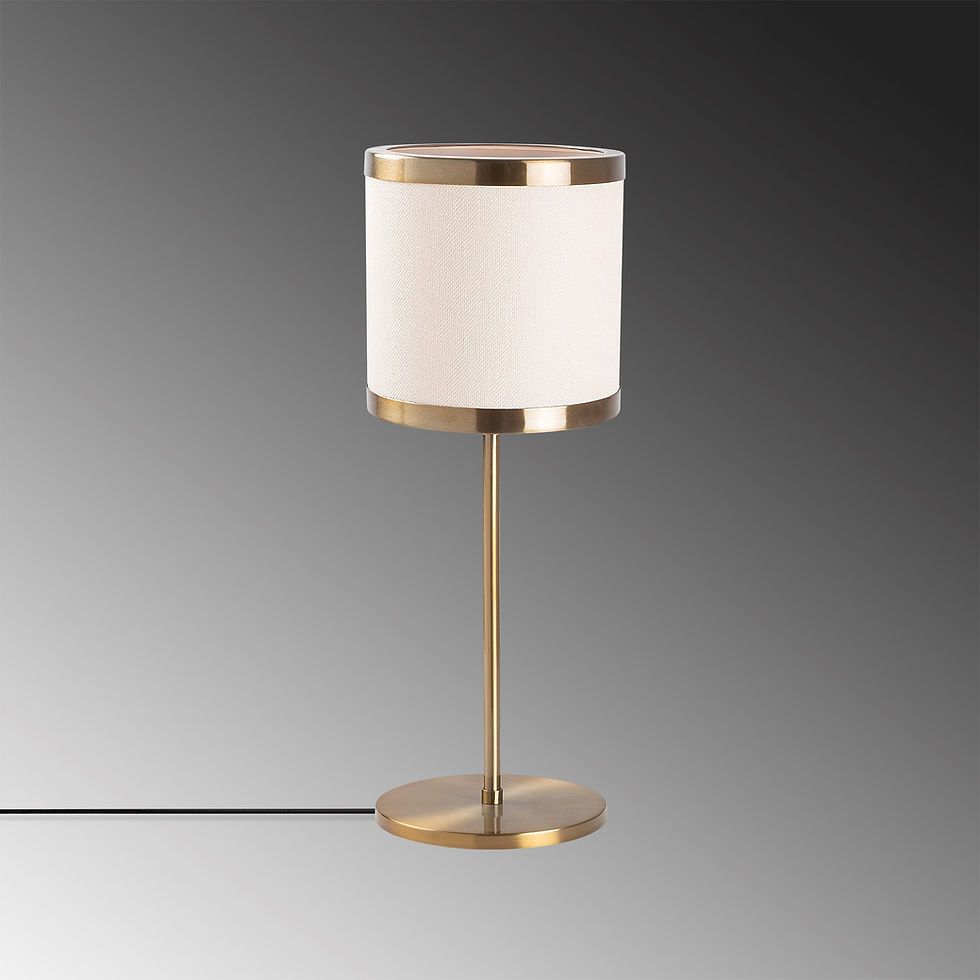 Thumbnail: LustreSphere: Vintage Chic Table Lamp