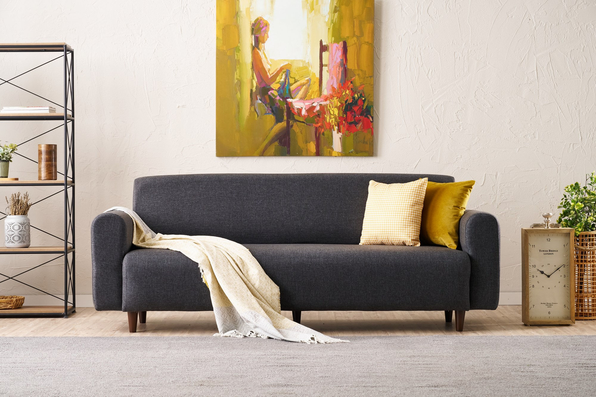 Noya Linen - Anthracite