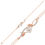 Thumbnail: LuxeZirconia Bloom Silver Bracelet