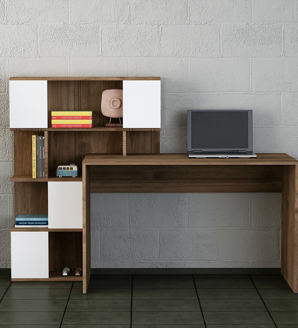 Totem - White, Walnut