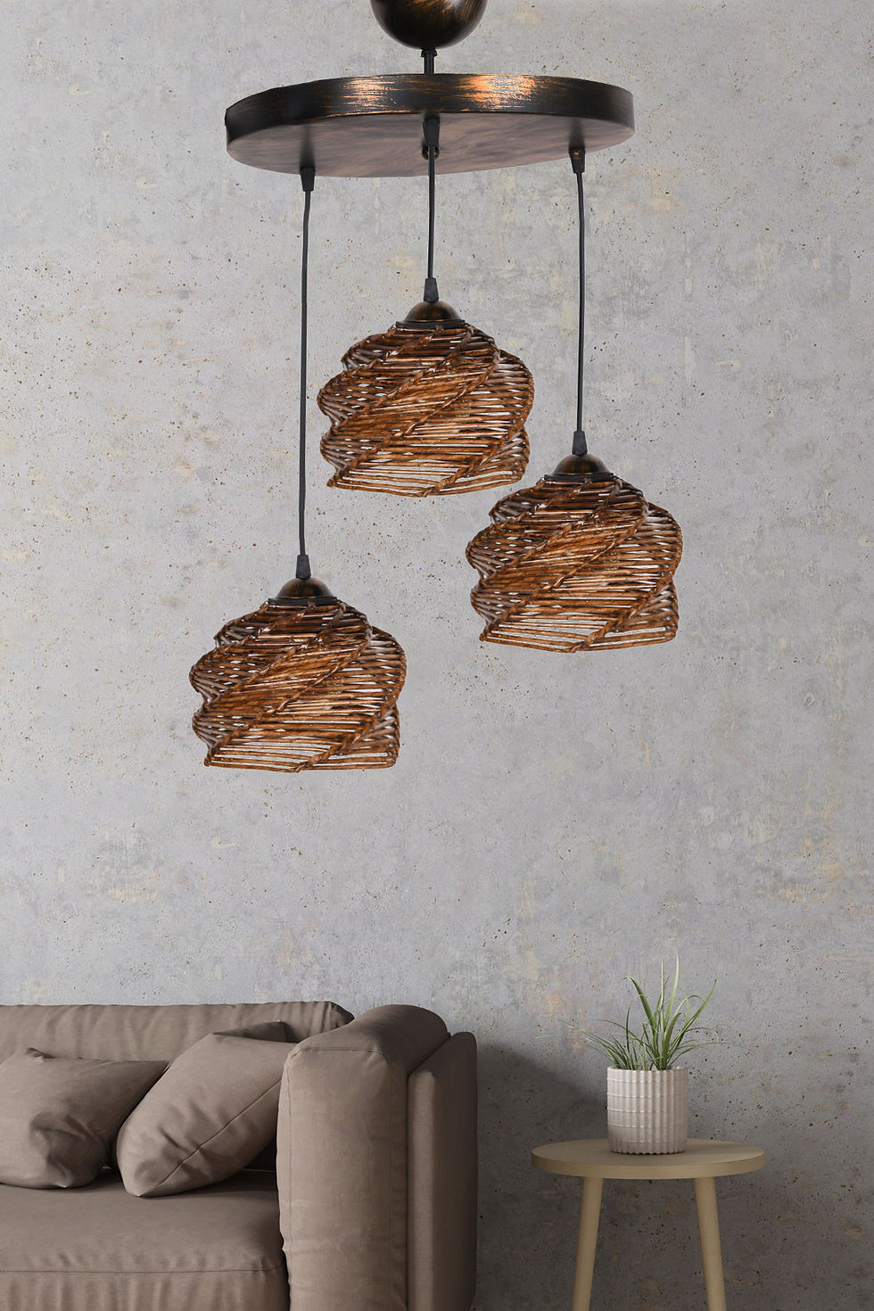 LustreBoho: Rustic Elegance Chandelier