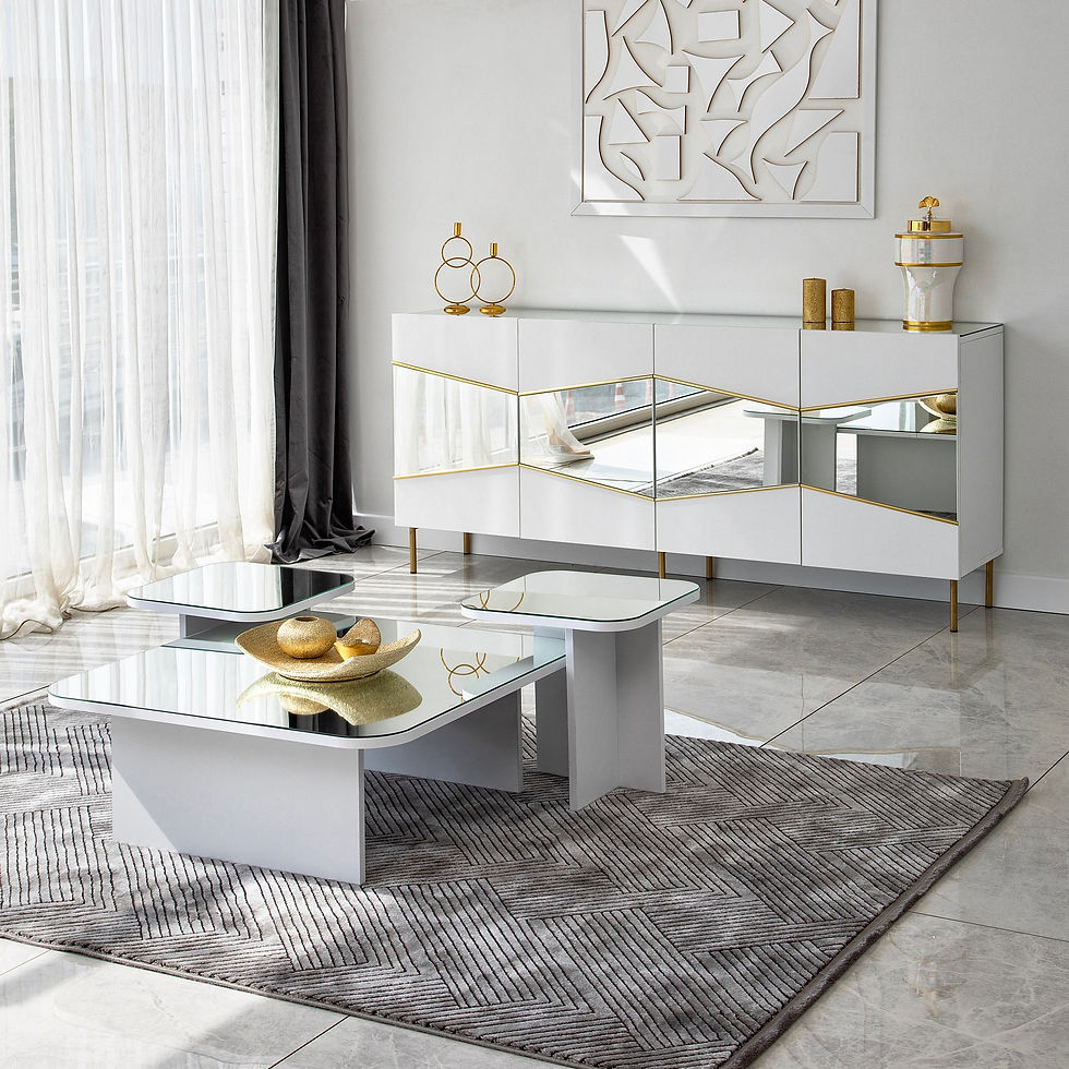 Thumbnail: Nice - White, Gold