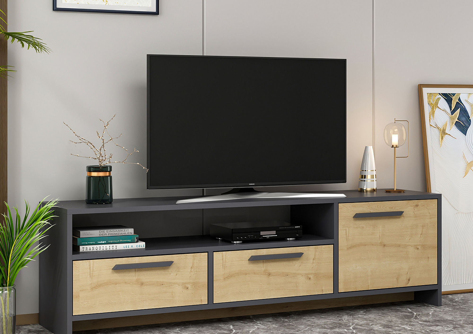 Tyson - Anthracite, Oak