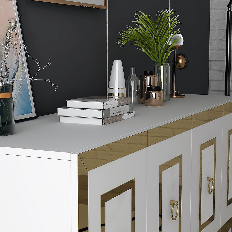 Thumbnail: Karya - White, Gold