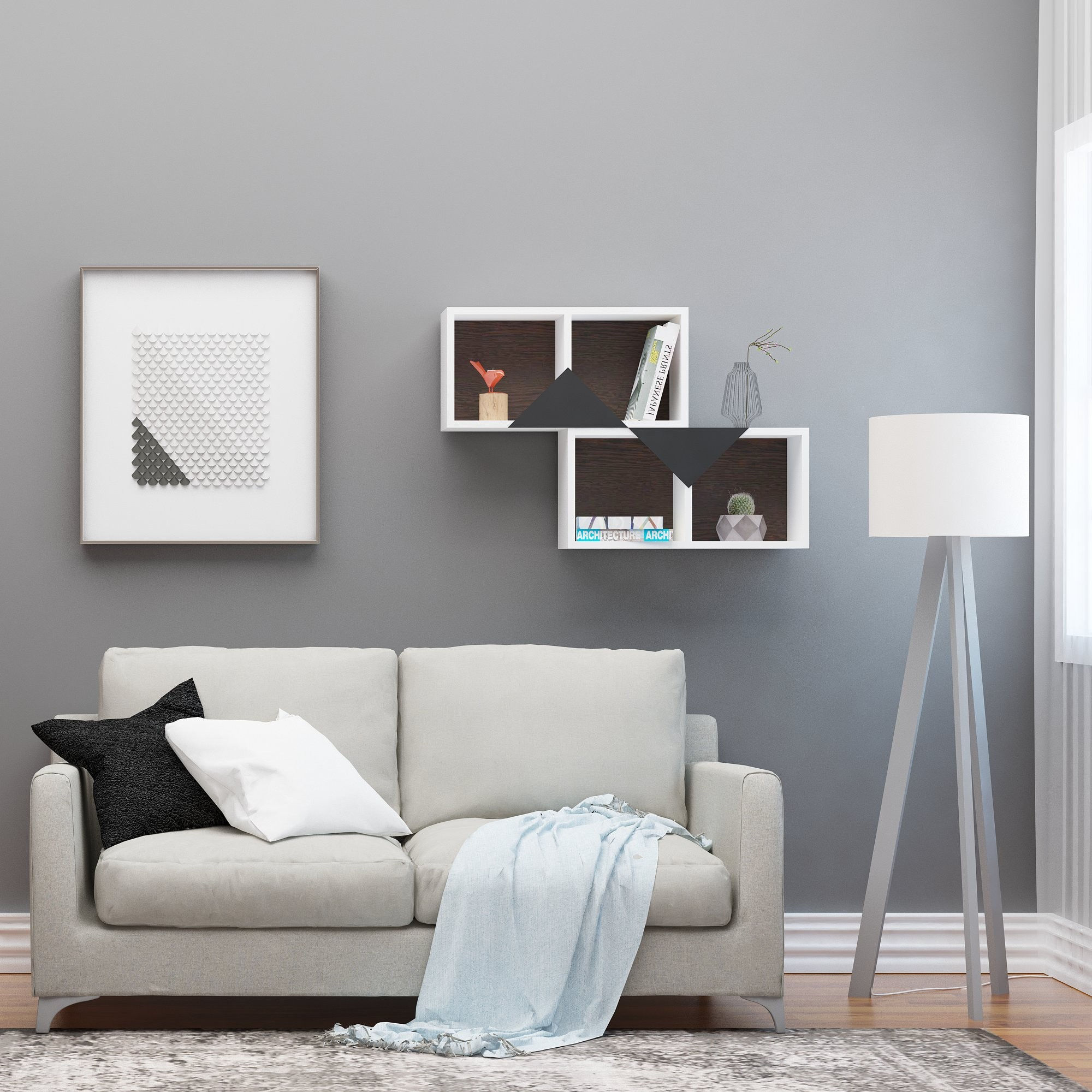 Begonvil - White, Wenge