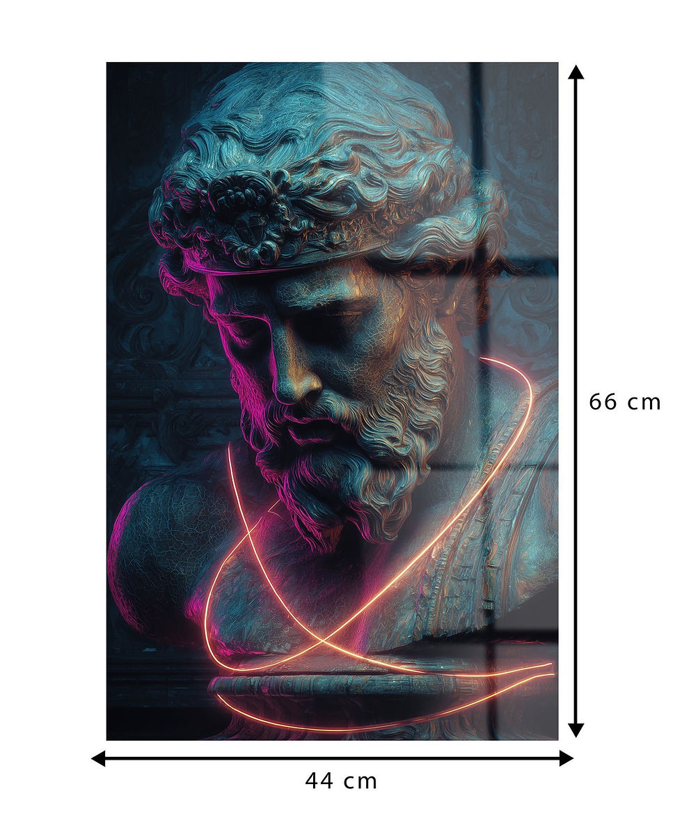 Thumbnail: Neon Statue - (44 x 66)