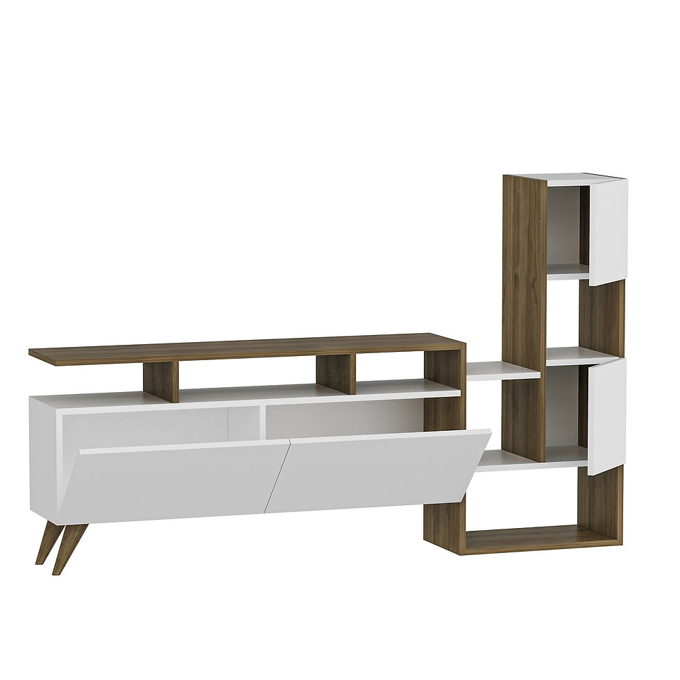 Thumbnail: Tower - White, Walnut