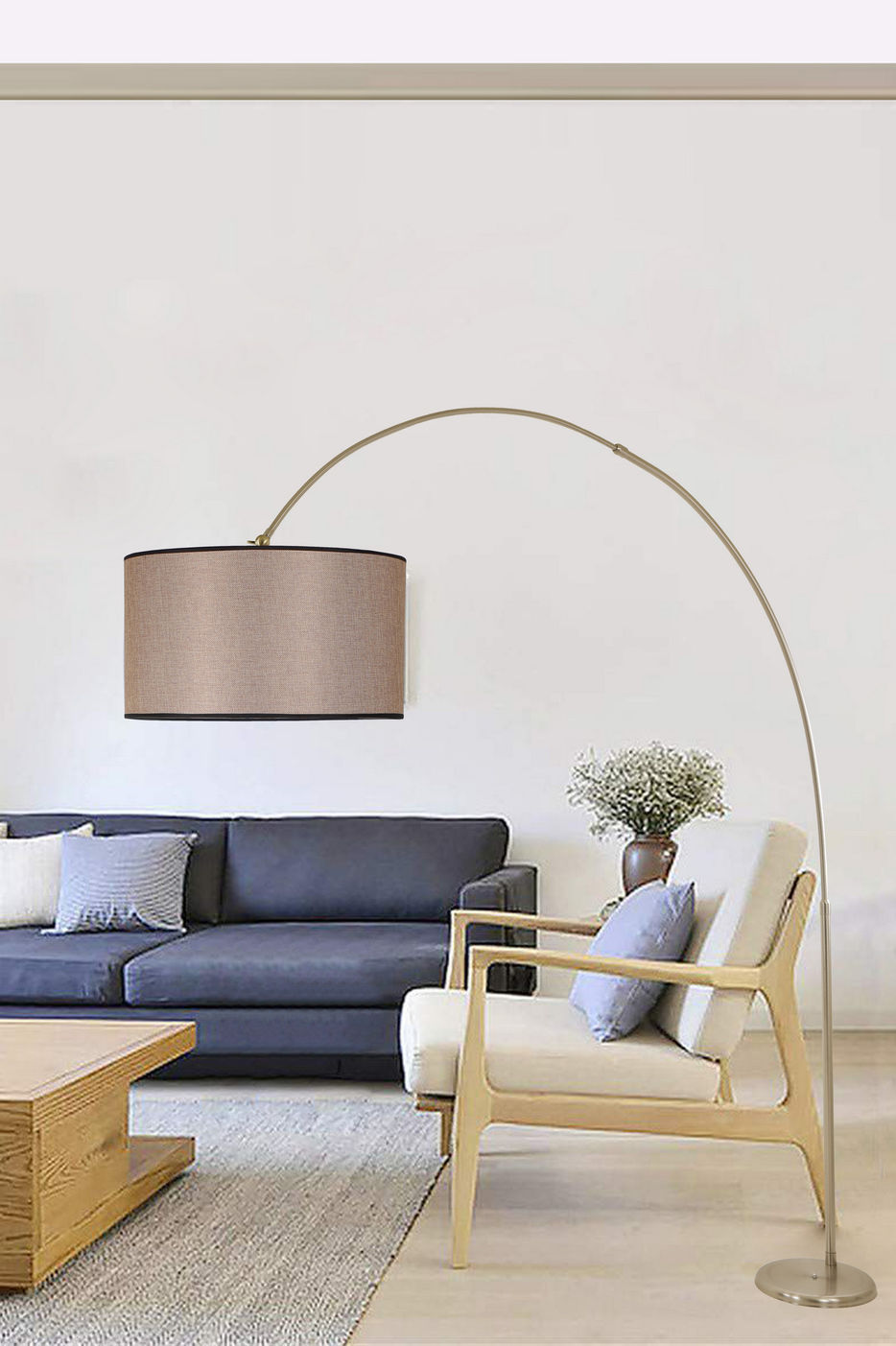 Lumoscale: Scandinavian Elegance Floor Lamp