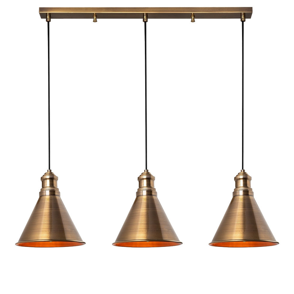 Thumbnail: LustraVogue Copper Charm Chandelier