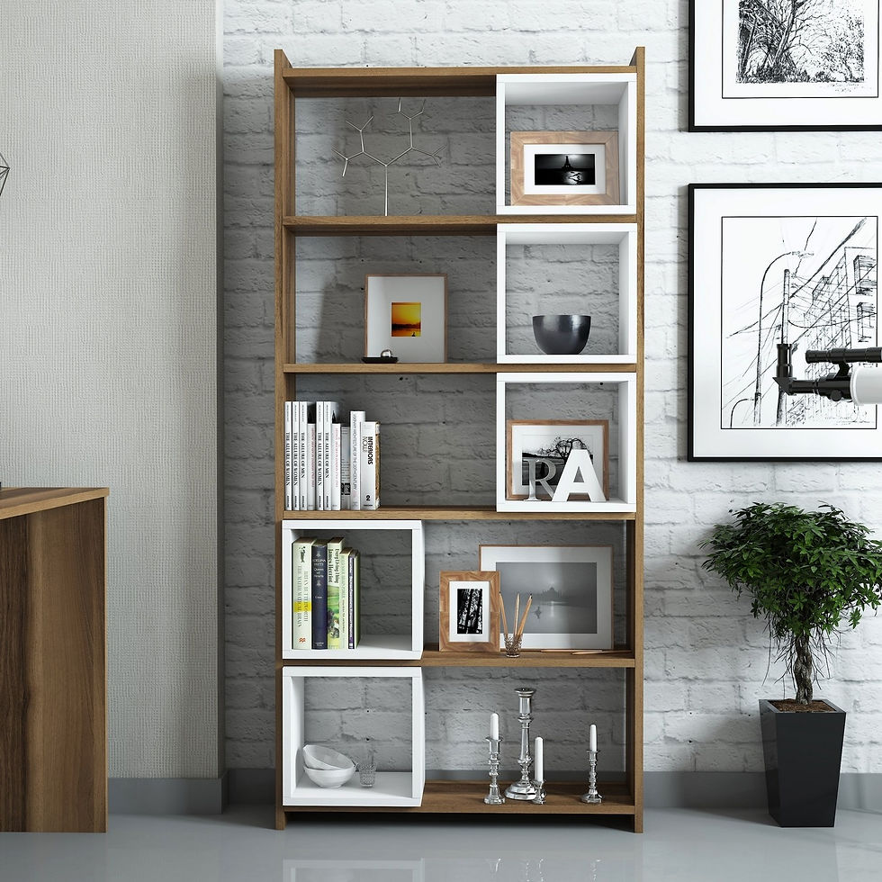 Thumbnail: Box - Walnut, White
