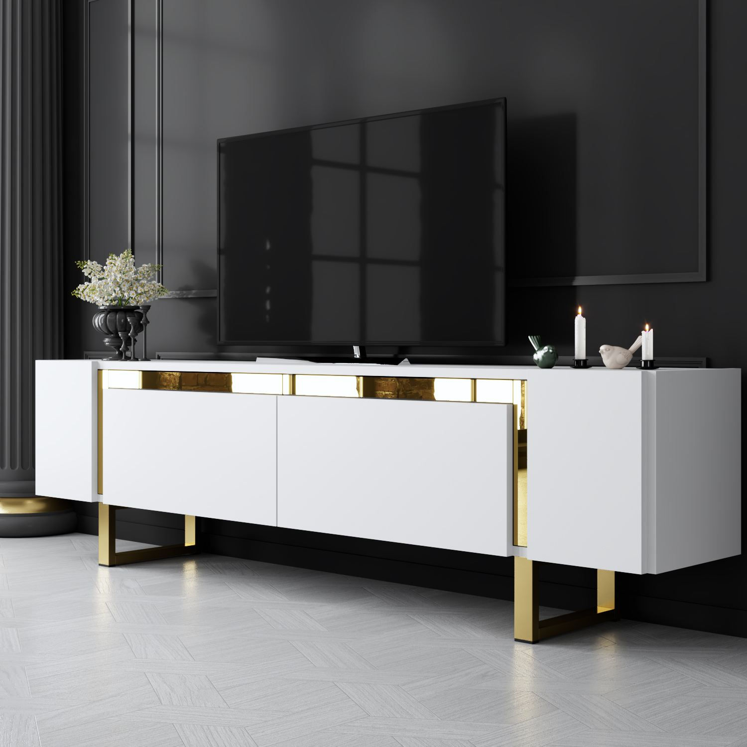 Yildiz - White, Gold