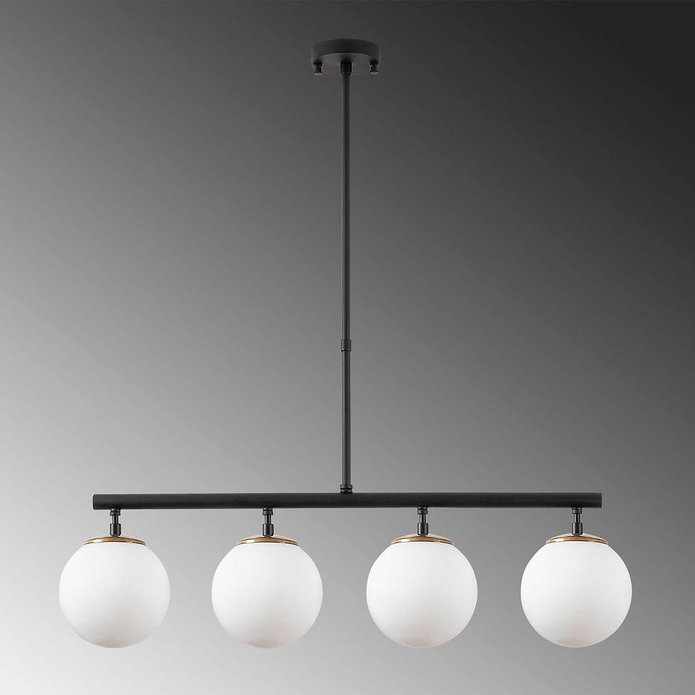 Thumbnail: LuxeNova Pendant: The Industrial Elegance Chandelier