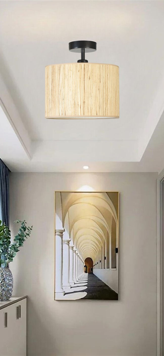Luminara BambooGlow Chandelier 30CM Elegance