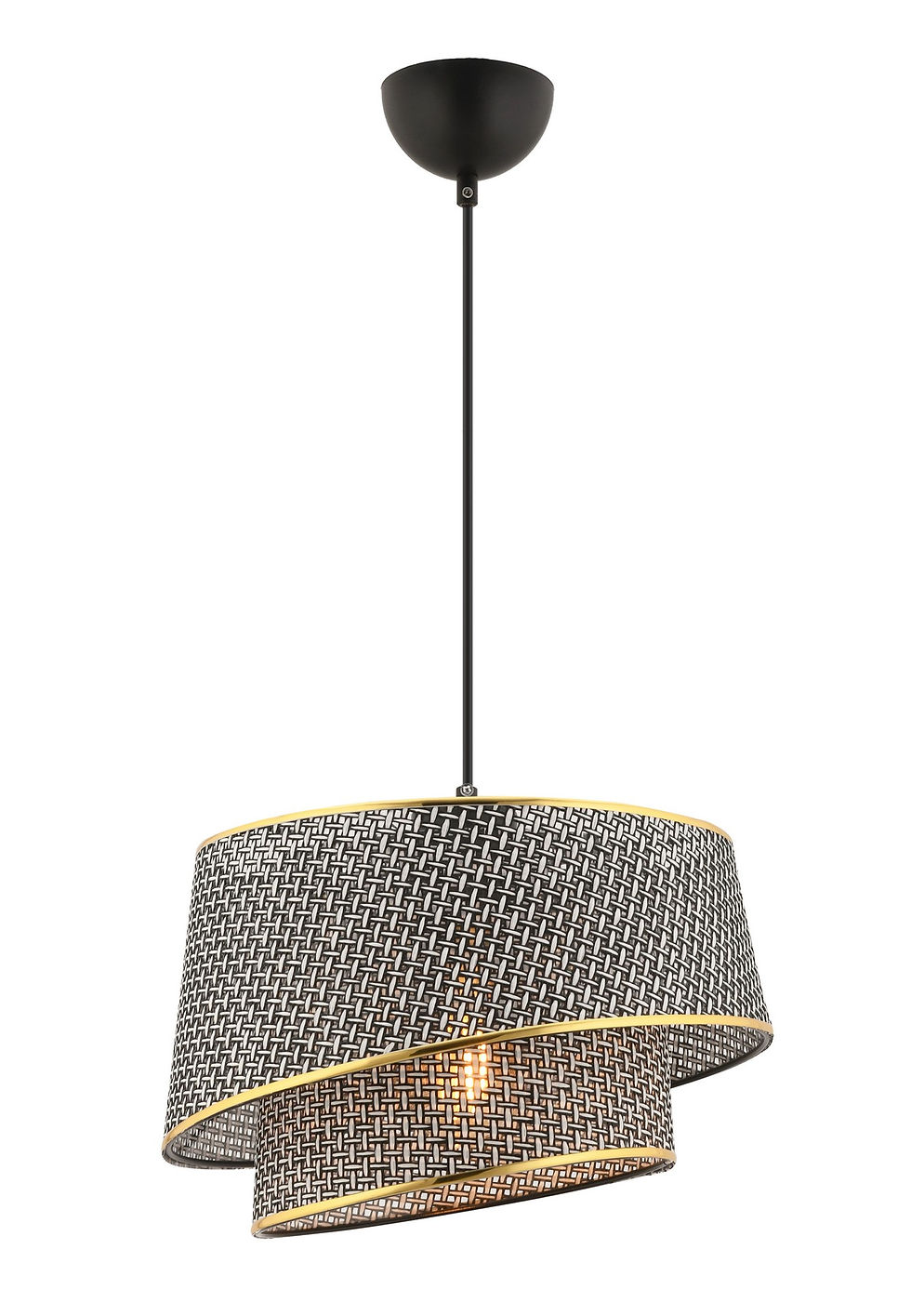 Thumbnail: Barette Hazeran - Grey, Gold