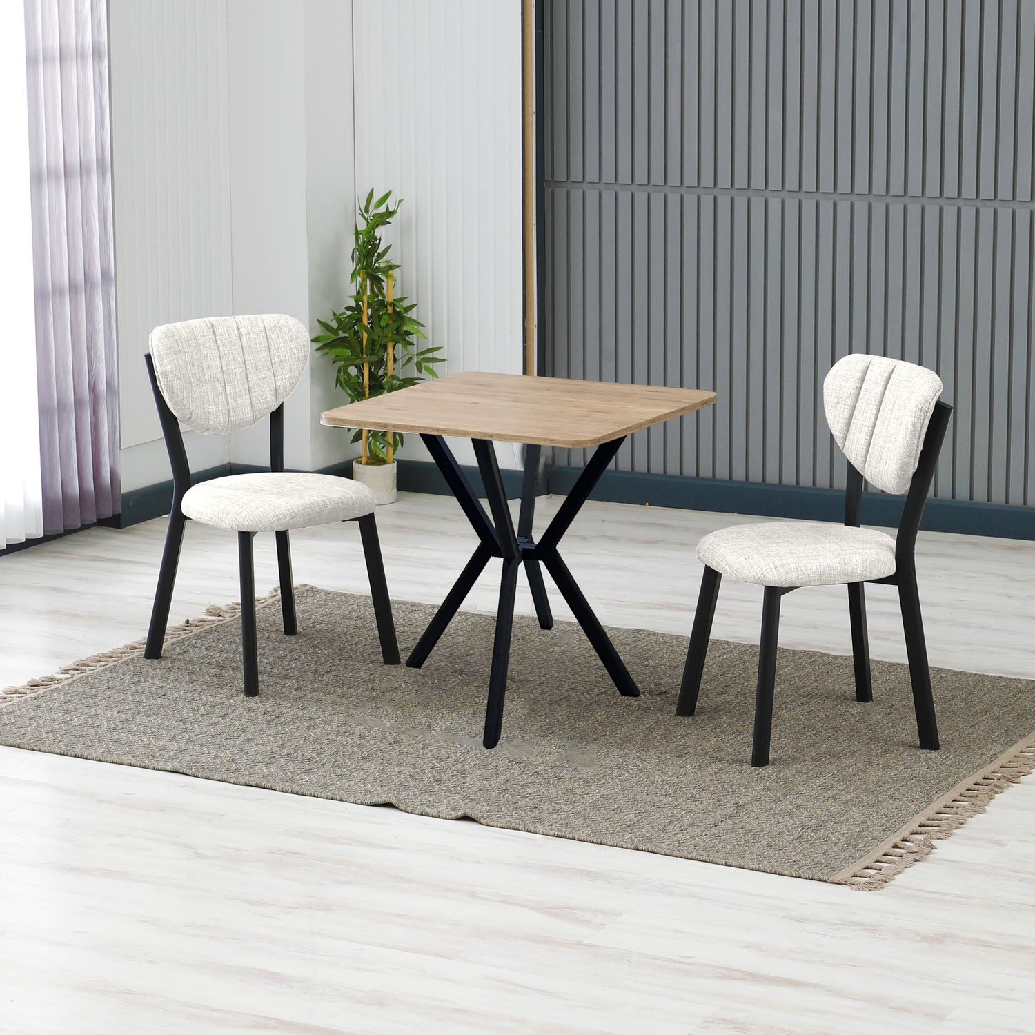 Elma - Cream, Walnut