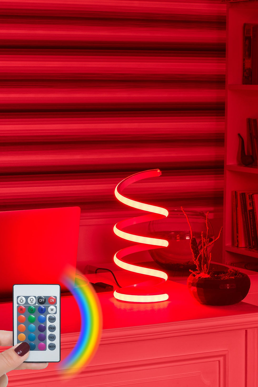 Thumbnail: LuminAura: ColorGlow Remote Lamp