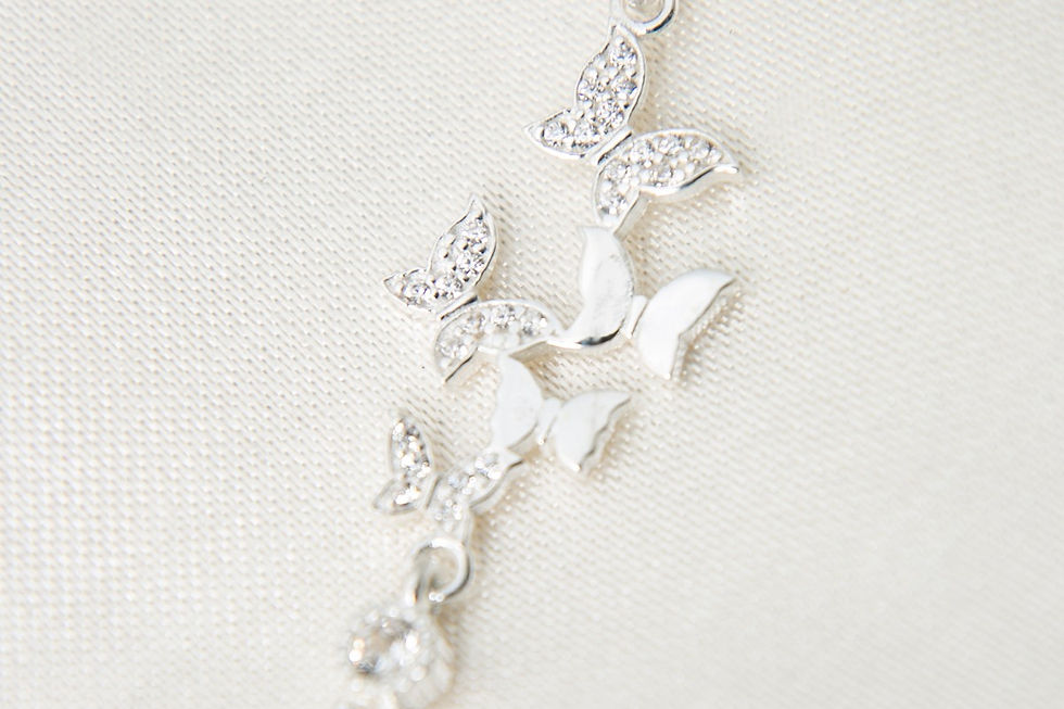 Thumbnail: LustraBling™ Sterling Silver Armor Bracelet