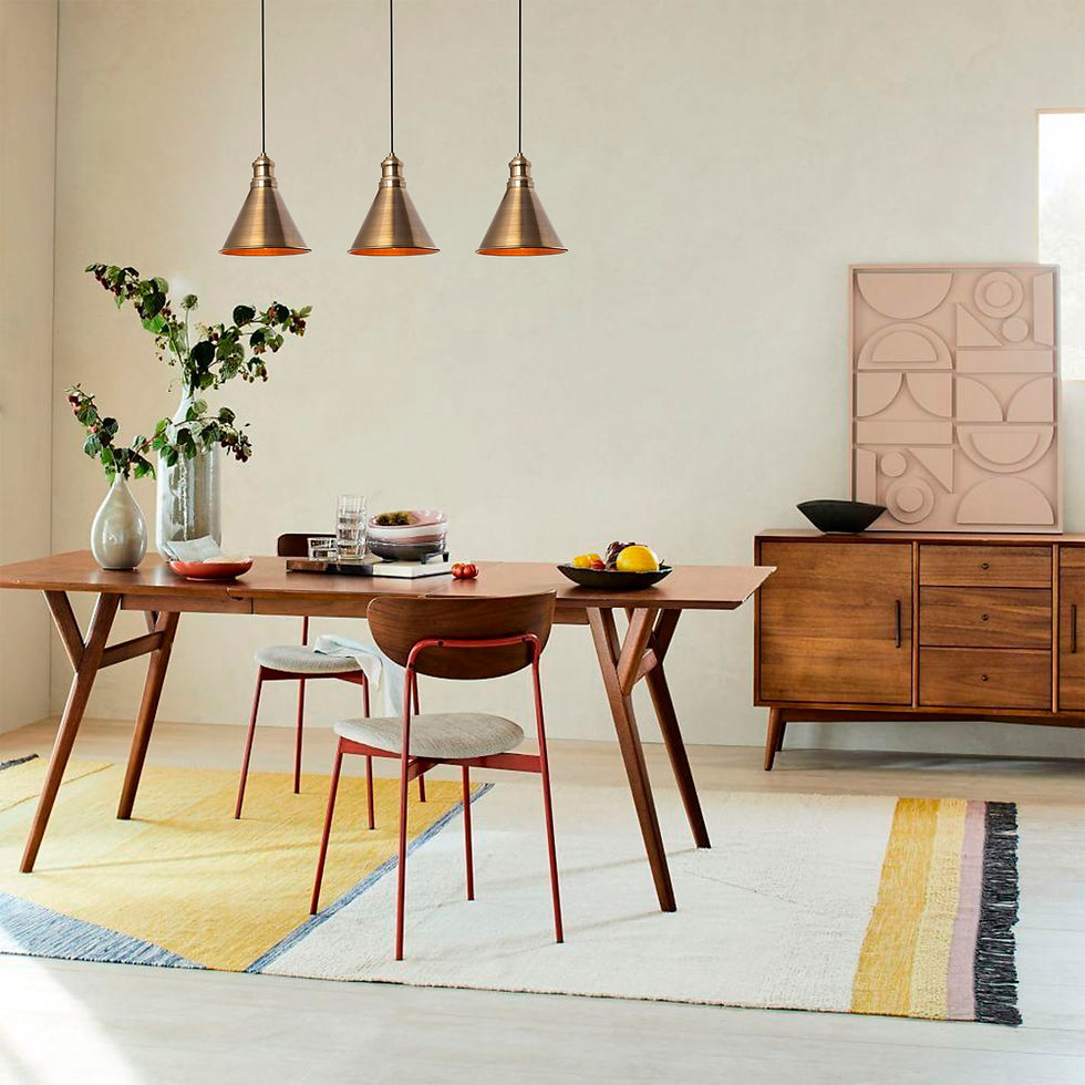 LustraVogue Copper Charm Chandelier