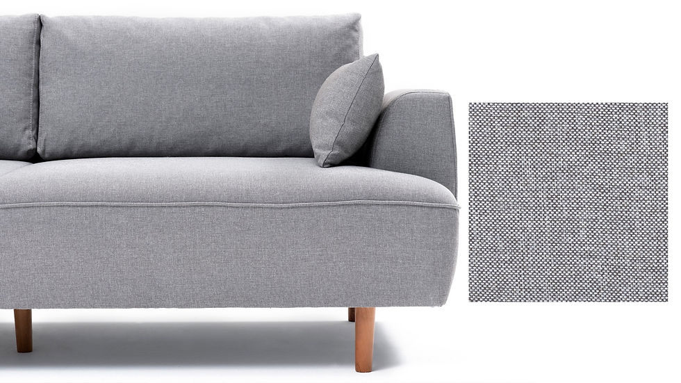 Thumbnail: Felix Extra Soft Corner Sofa Left - Light Grey