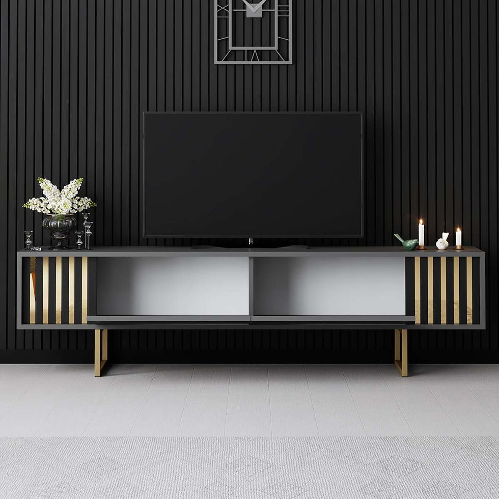 Thumbnail: Gold Line - Anthracite, Gold