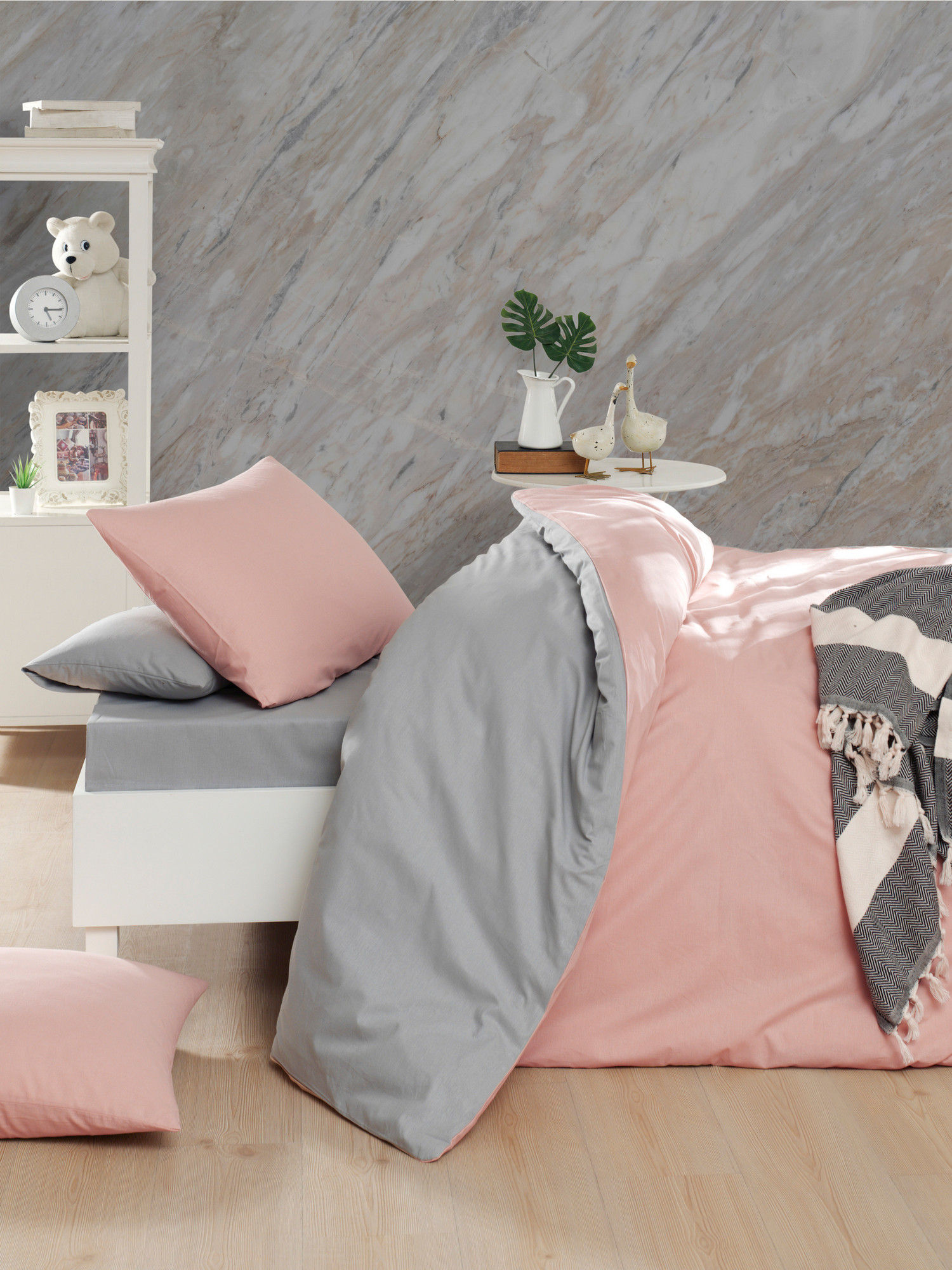 cift Yonlu - Powder, Grey