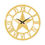 Thumbnail: Metal Wall Clock 28 - Gold