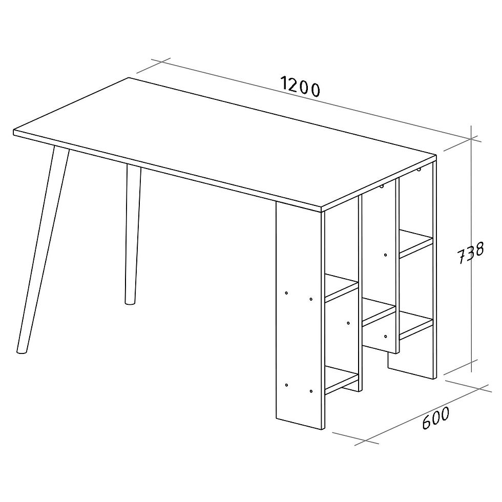 Thumbnail: Lagomood Vito - Oak, White