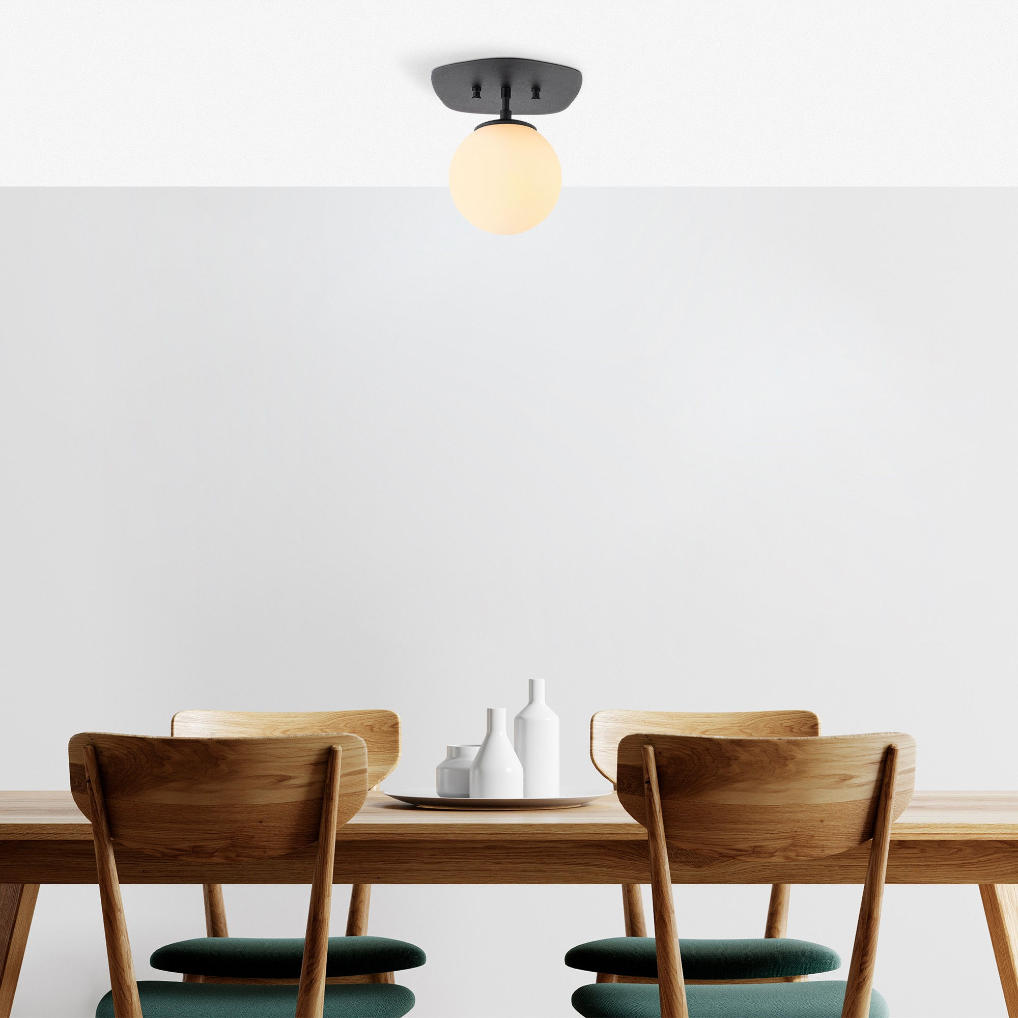 LumiNoir Elegance Chandelier