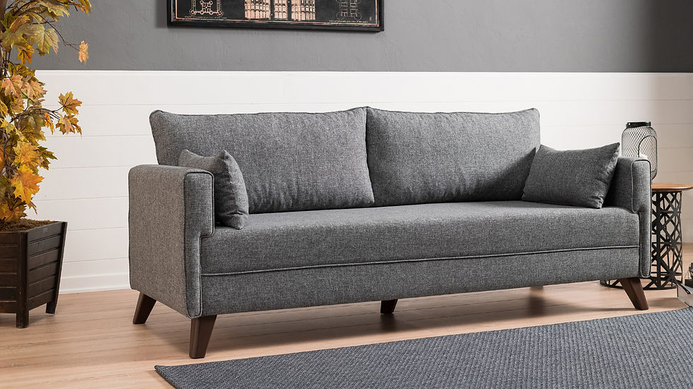Thumbnail: Bella Sofa For 3 Pr - Grey