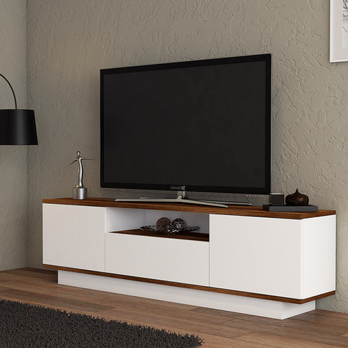 TV Stand - Baroque Walnut | Chez Adelard