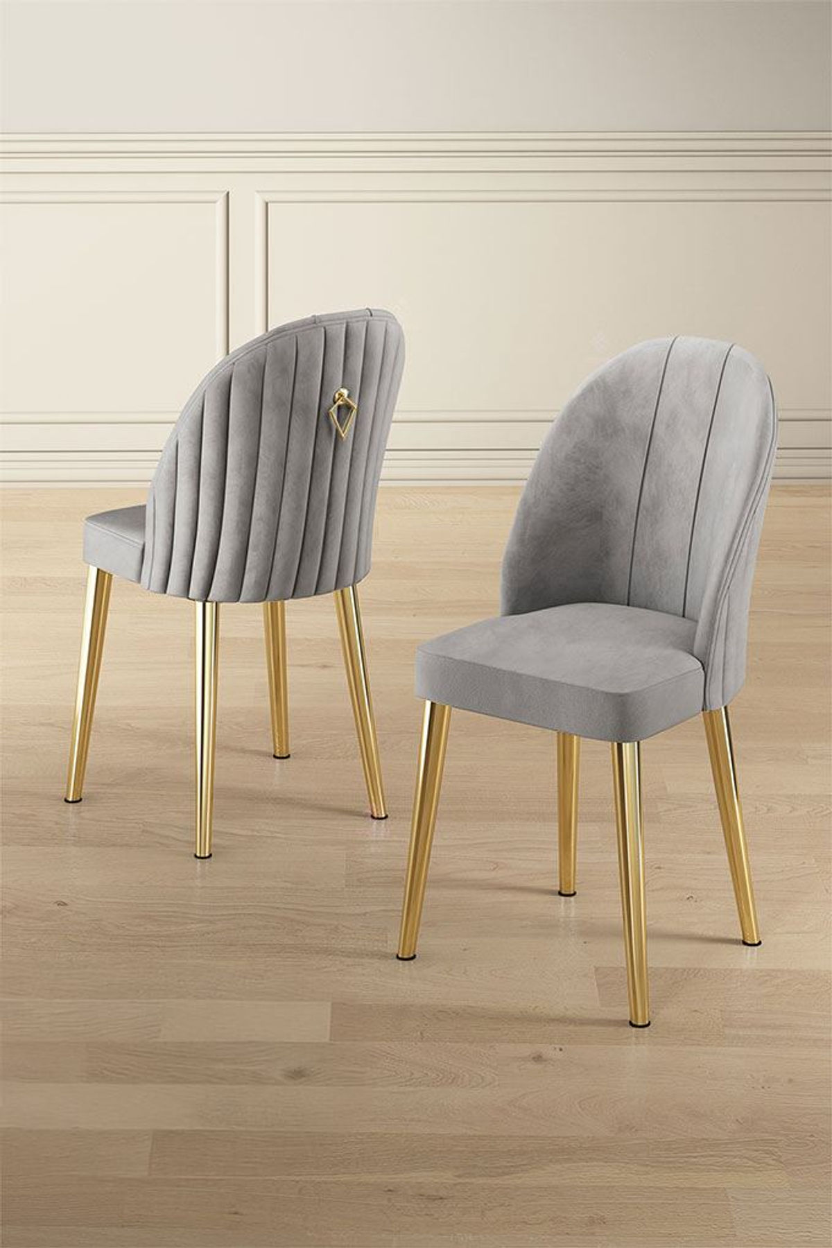 Mara - Grey, Gold