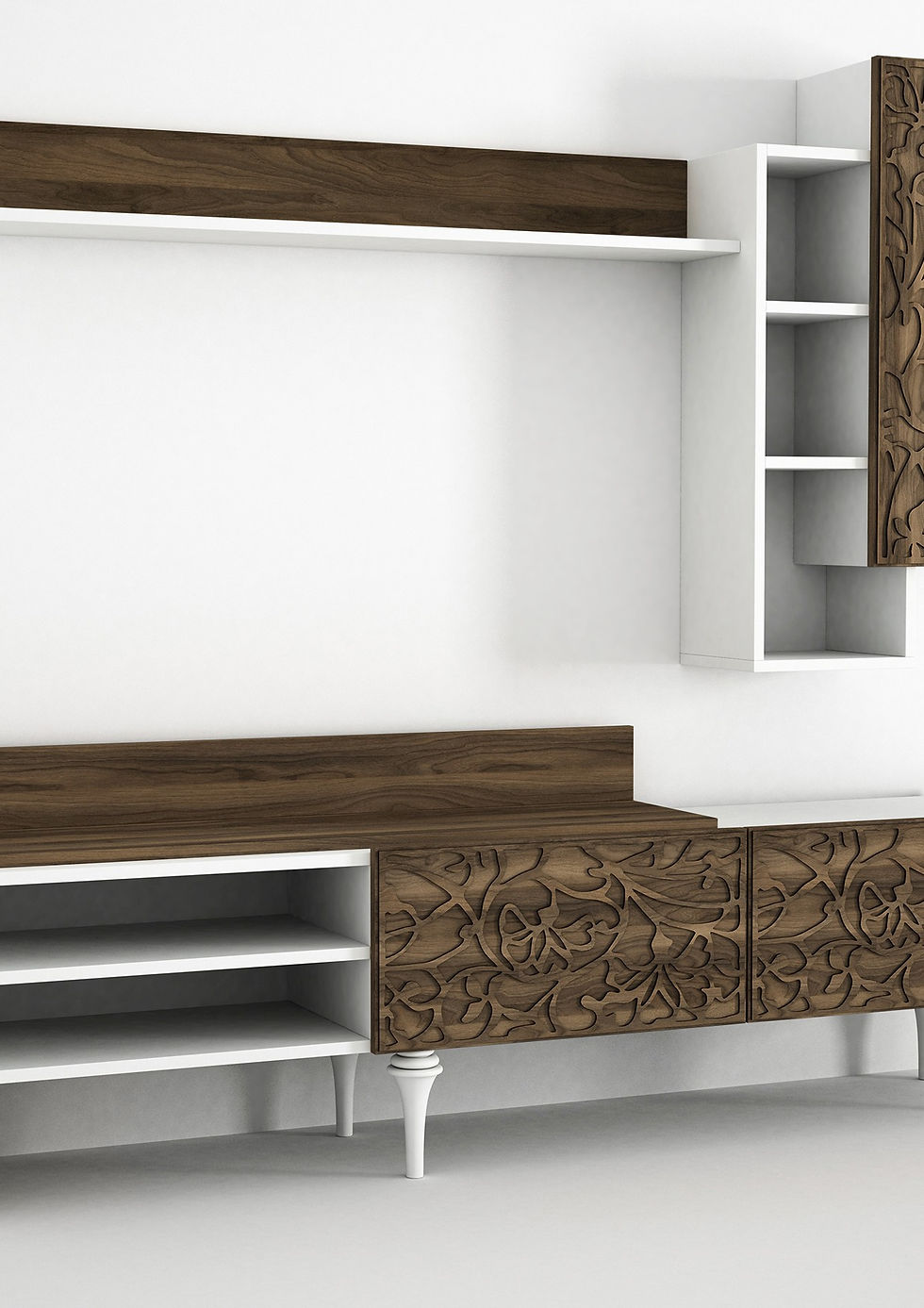 Thumbnail: Lenti - White, Walnut