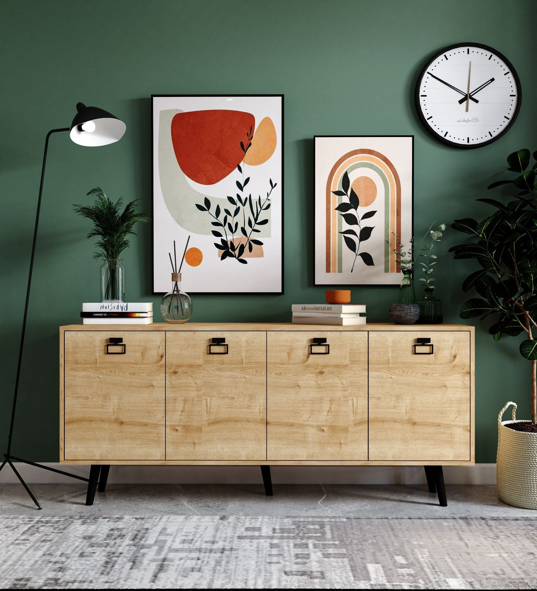 Mirza Modern 180 - Sapphire Oak