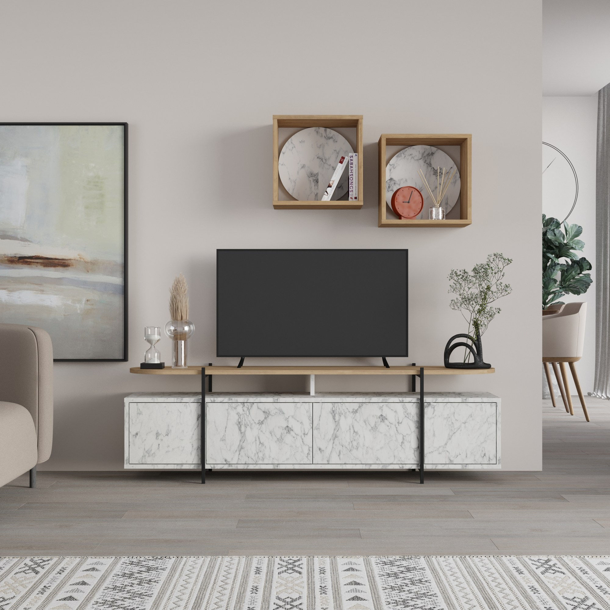 Hanley - Carrara, Oak