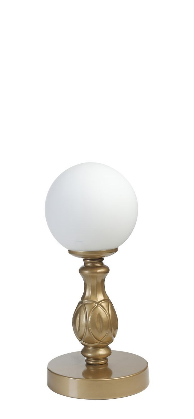 Thumbnail: Olimpiyat Eskitme Beyaz Camli Masa Lambasi