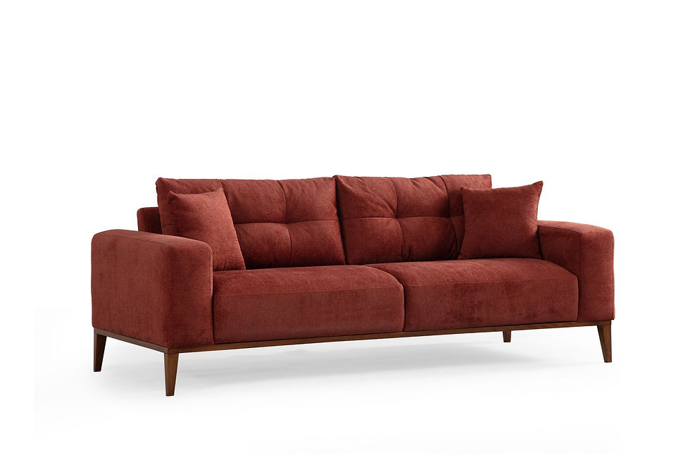 Thumbnail: Sinor 3 Seater - Tile Red