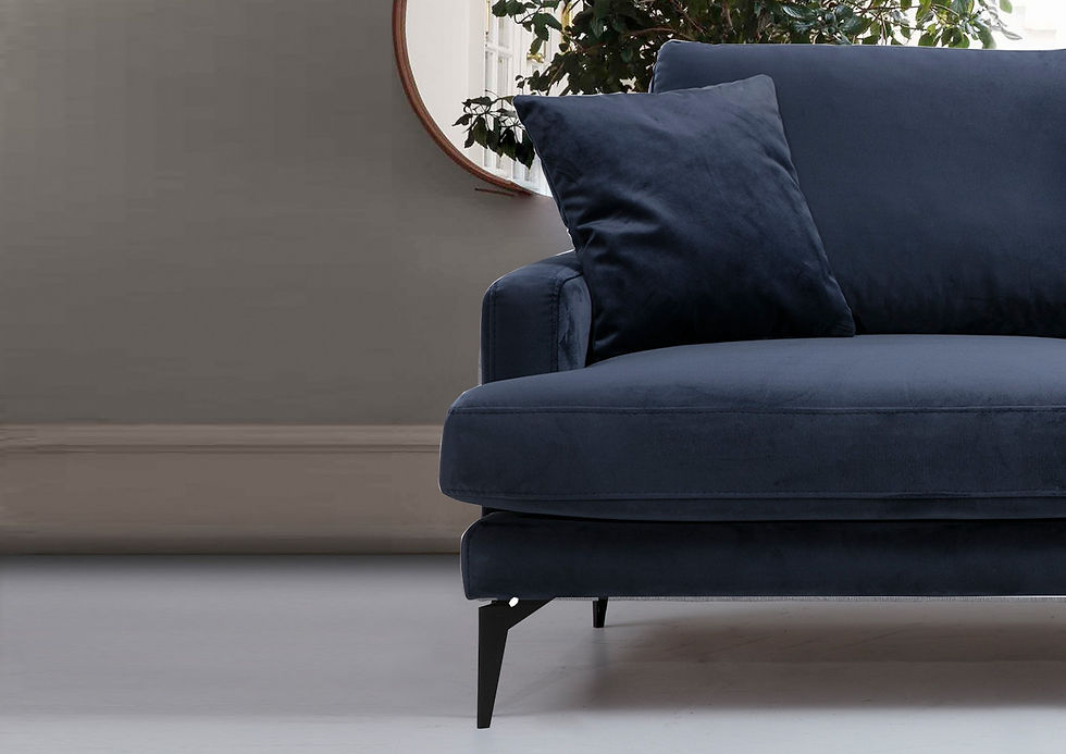 Thumbnail: Papira 2 Seater - Navy Blue