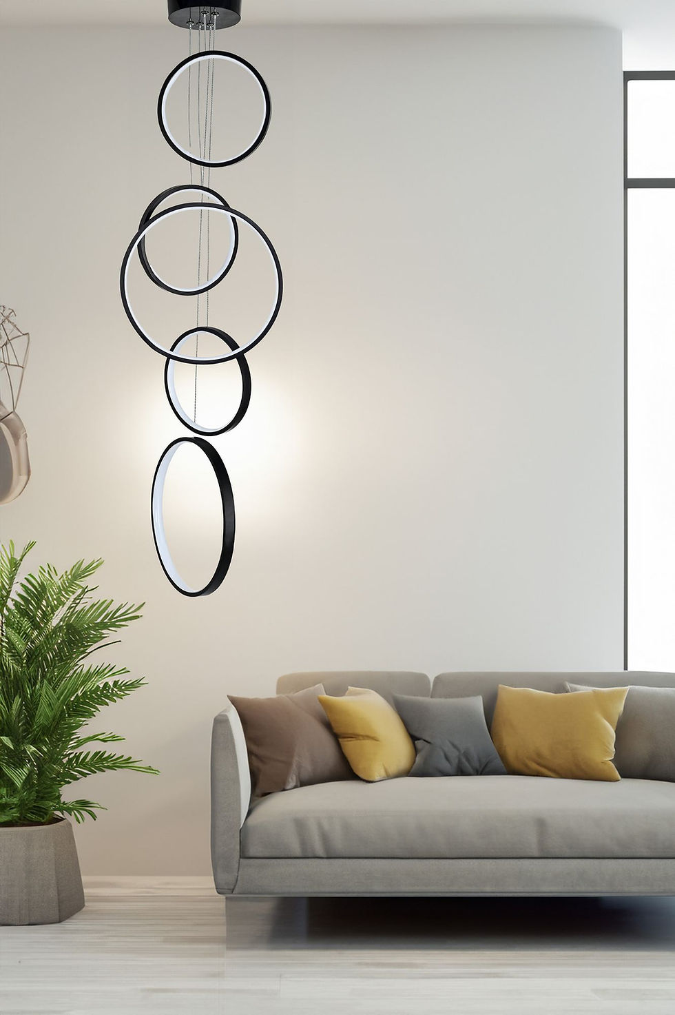 Thumbnail: Entryway - Black Body, Yellow Light