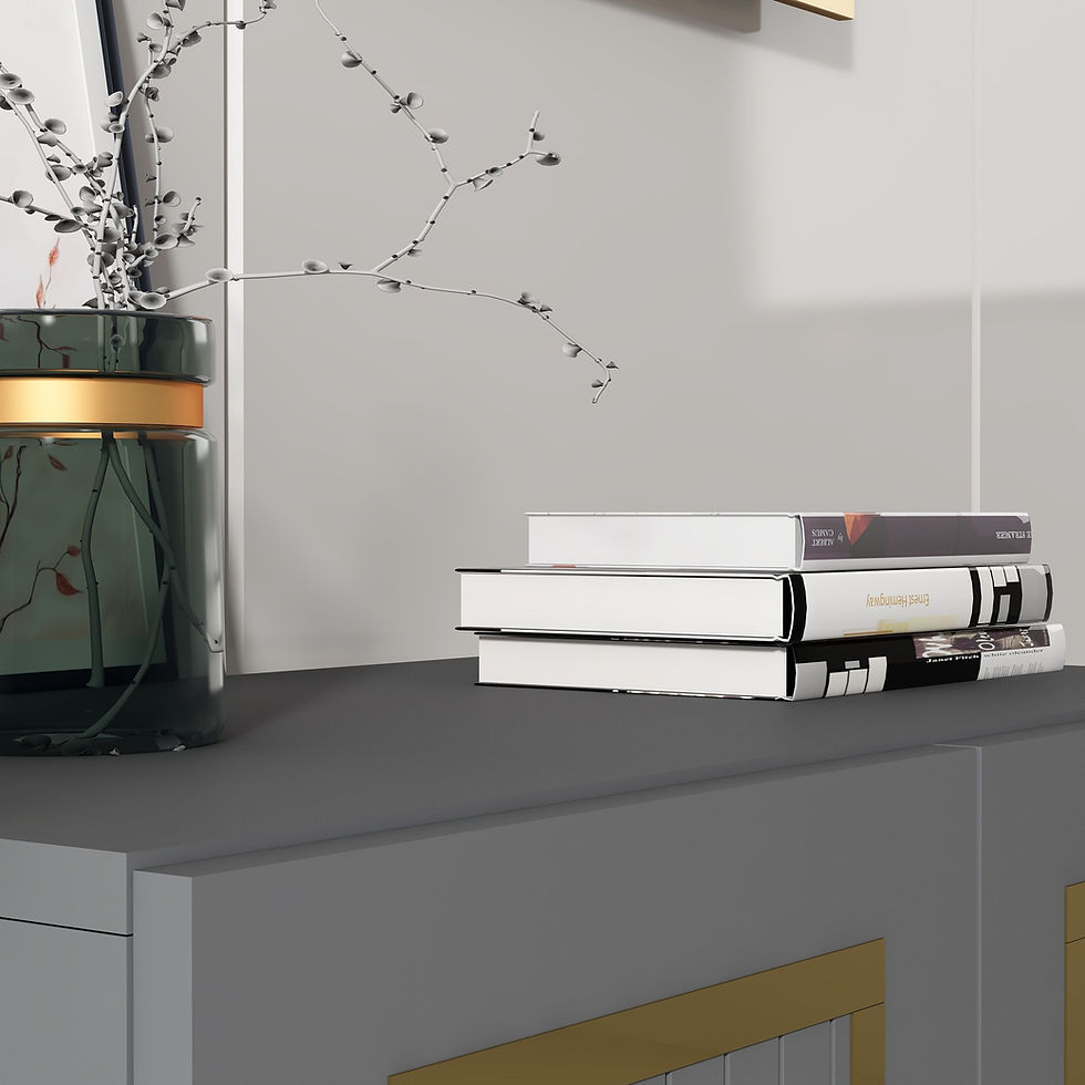 Thumbnail: Capri - Anthracite, Gold