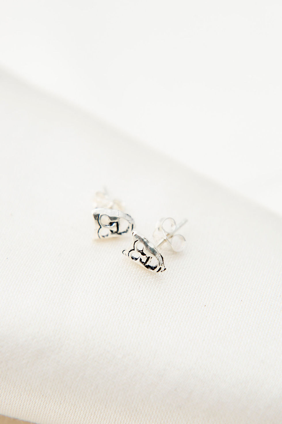 Thumbnail: LustreVibe Sterling Silver Earrings