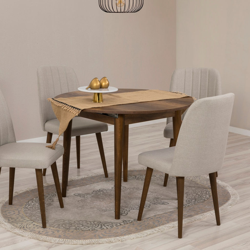 Vina 1005 - Walnut, Cream