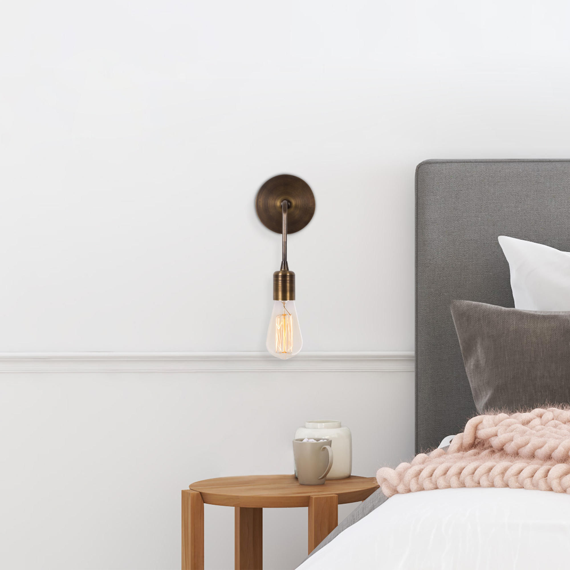 Luminex CopperGlow Industrial Wall Lamp