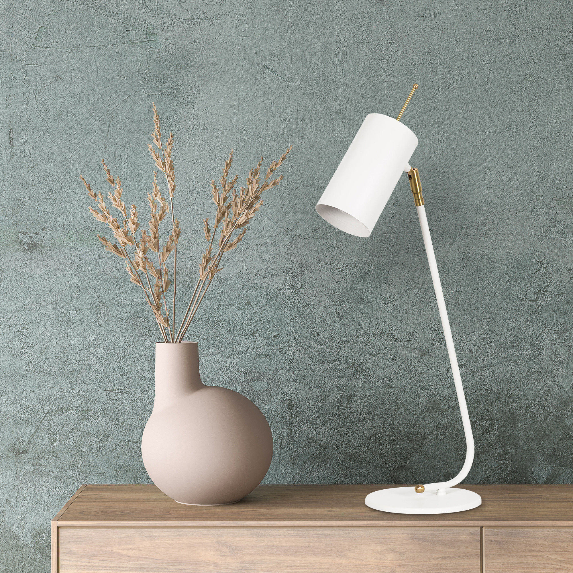 LumaScape: Nordic Glow Table Lamp