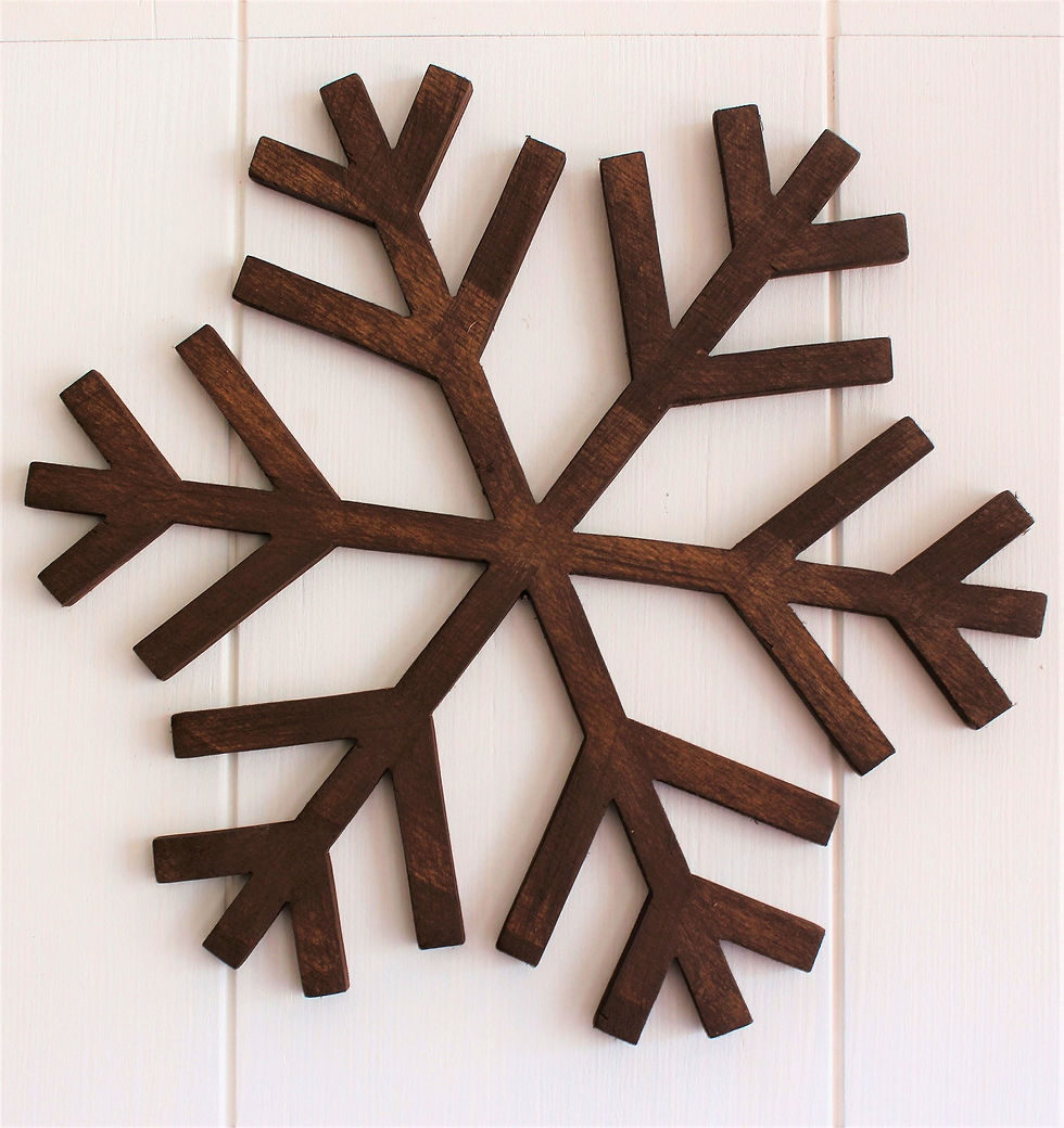 Snowflake - Walnut