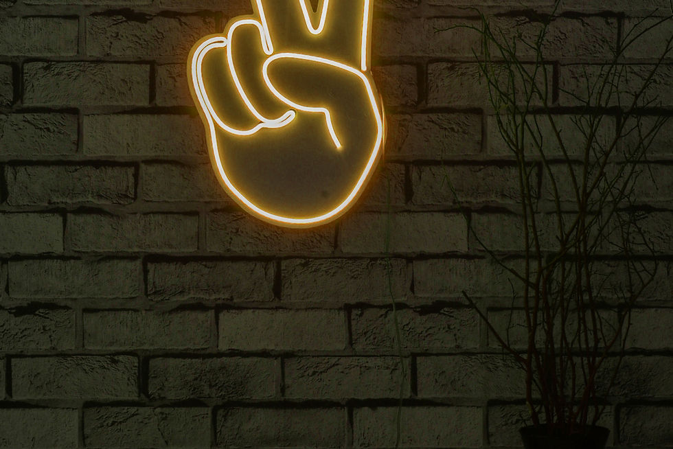 Thumbnail: Victory Sign - Yellow