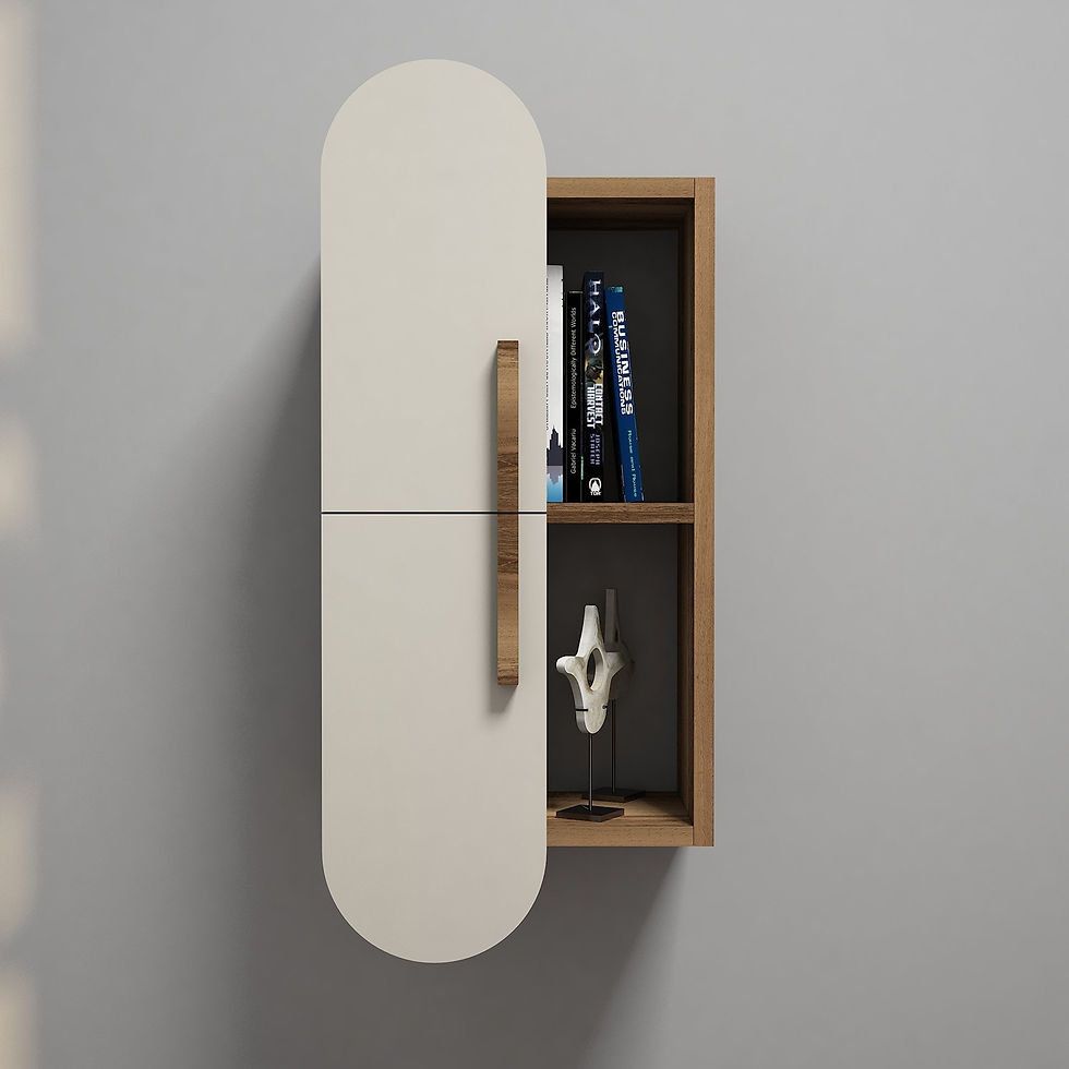 Thumbnail: Rose - Walnut, Cream