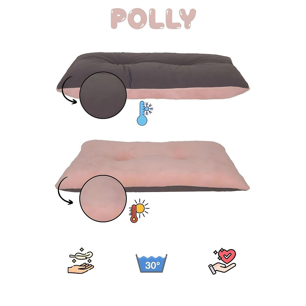 Thumbnail: Polly Dog 50 x 70 - Pink