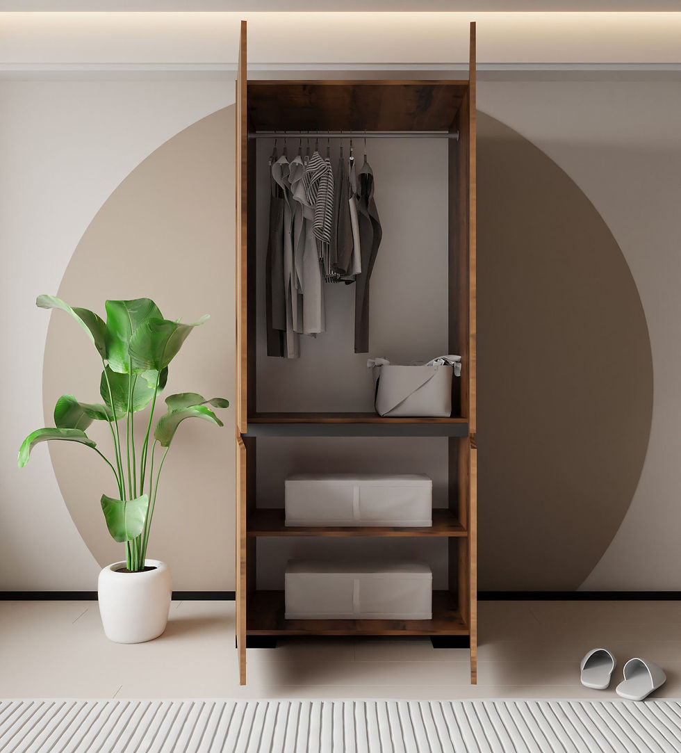 Thumbnail: Floransa 90 - Walnut, Anthracite v2